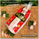 Bebek GOLDEN PEKING DUCK frozen HALAL whole cut SIZE H (price/pc +/- 2.3kg)